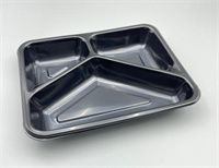 CPET tray 3-grid from MMCIS CHINA